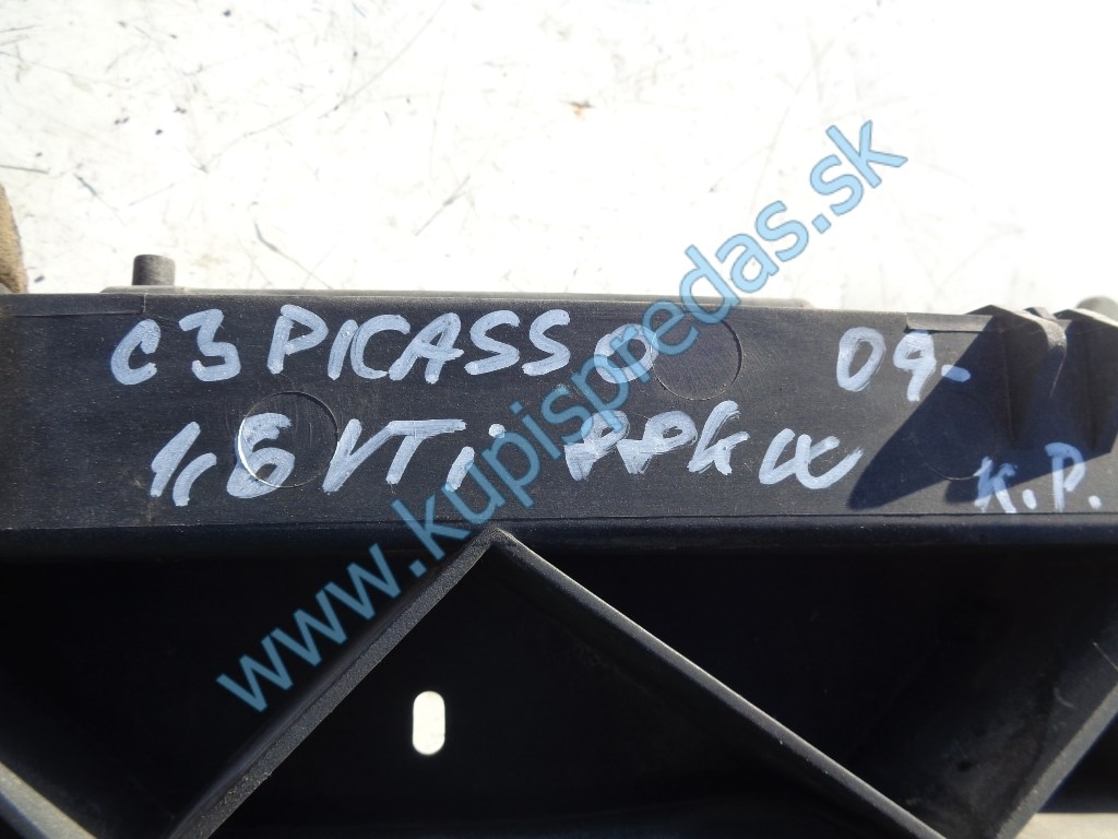 horná priečka na predné čelo na citroen c3 picasso, 9681810080